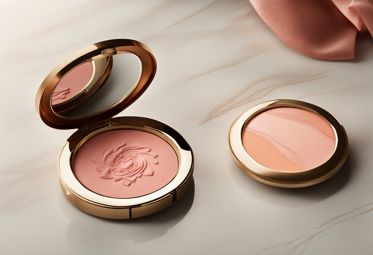 Blush Kiko 108 sur joue