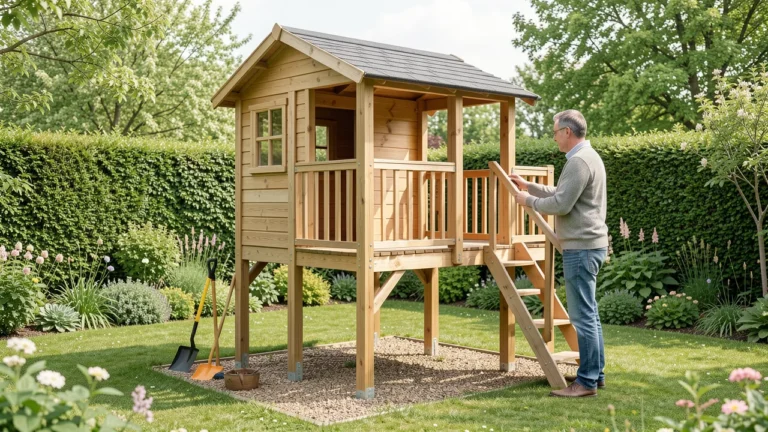 Entretenir une cabane en hauteur pour la garder sûre